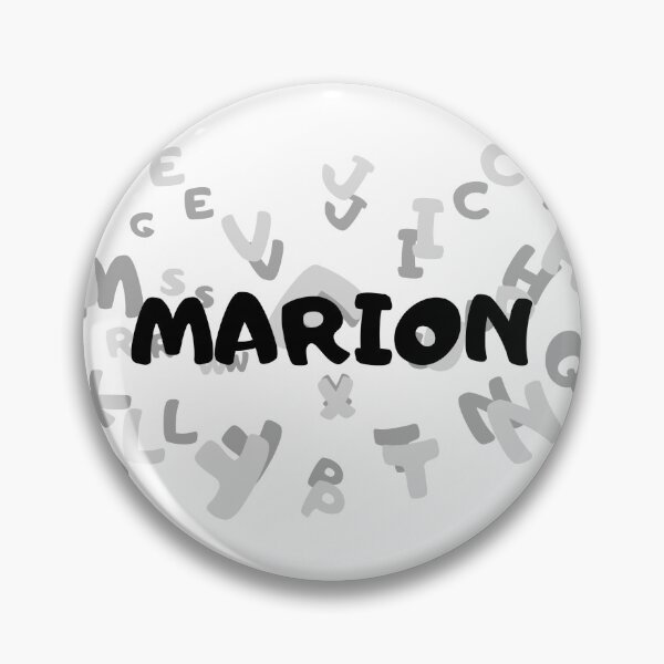 Item preview, El nombre Marion designed and sold by Initial-Inlook.
