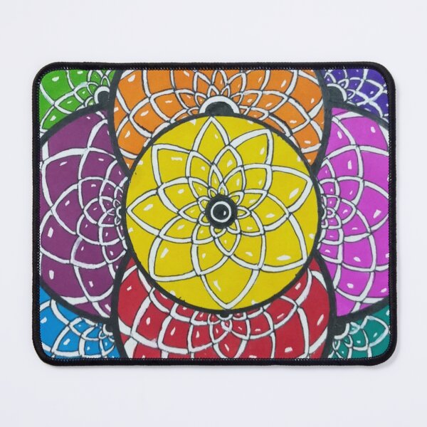 Item preview, Colourful Mandala designed and sold by ReshmiInArtLand.