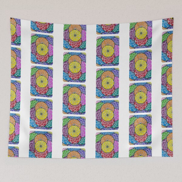 Item preview, Colourful Mandala  designed and sold by ReshmiInArtLand.