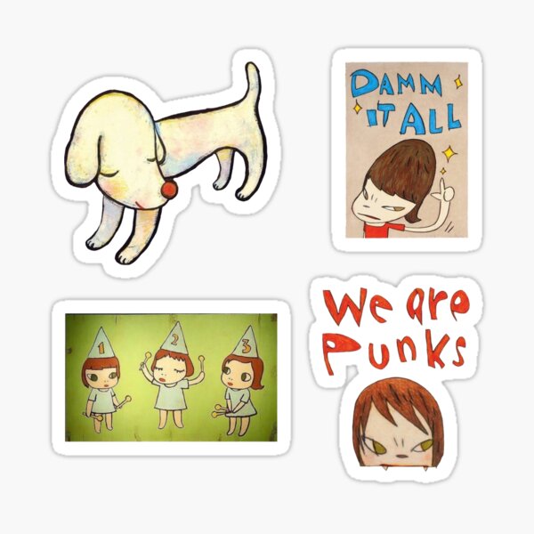 Yoshitomo Nara Stickers