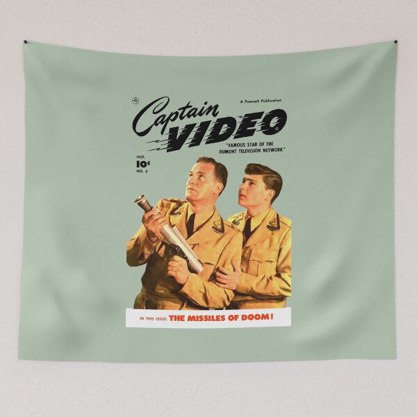 Item preview, CAPTAIN VIDEO AND THE MISSILE OF DOOM - COMIC BOOK designed and sold by ThrowbackAds.