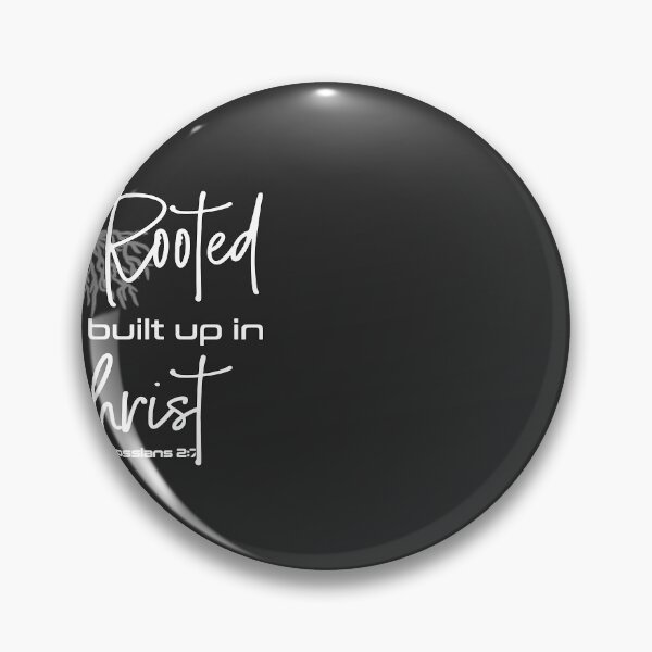 Item preview, Christian Design - Rooted and built up in Christ - Colossians 2 verse 7 designed and sold by simplydesignart.