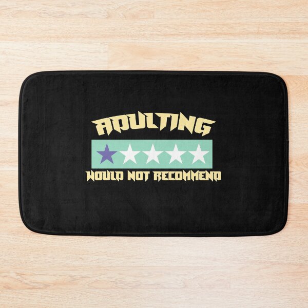 Item preview, Adulting Would Not Recommend designed and sold by RagnarHouse.