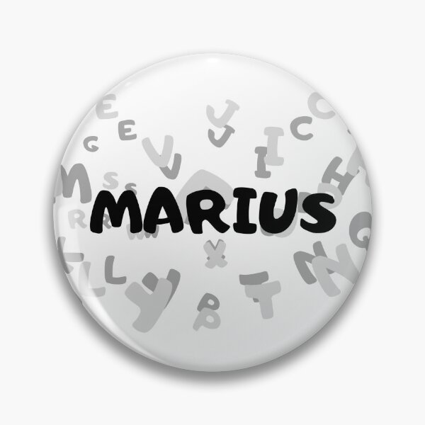 Item preview, The Name Marius designed and sold by Initial-Inlook.