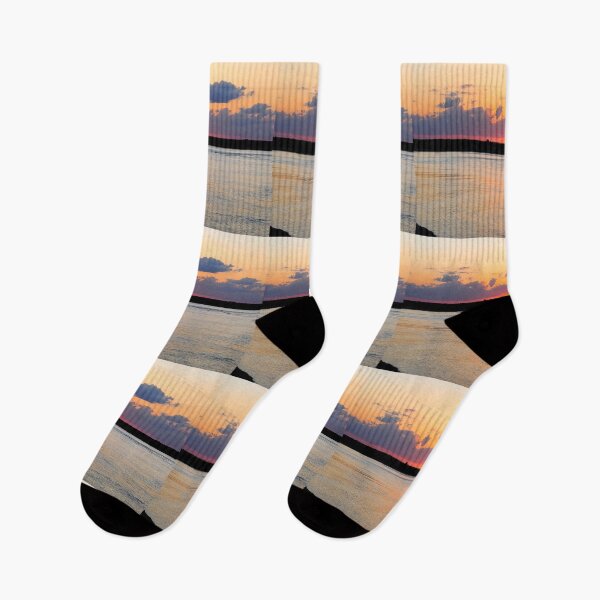 Item preview, Sunset at St. Augustine Beach, Florida  designed and sold by InkyandCotton.