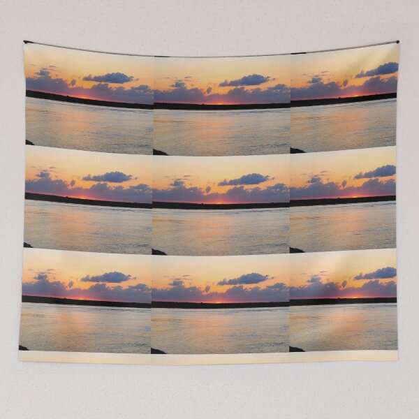 Item preview, Sunset at St. Augustine Beach, Florida  designed and sold by InkyandCotton.