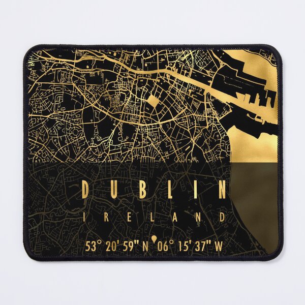 Item preview, DUBLIN MAP IRELAND designed and sold by hatimelhag.