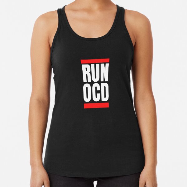 run dmc parody t shirt Racerback Tank Top