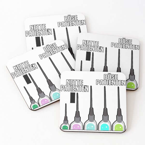 Item preview, Nice Patients Bad Patients Syringe Hospital designed and sold by redshirtz.