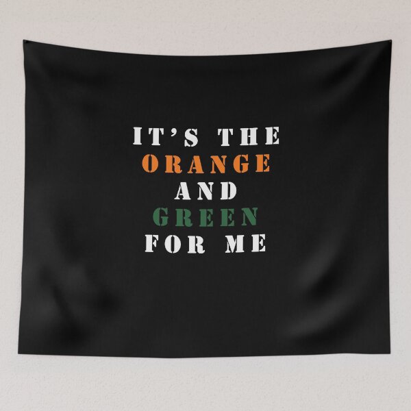 Item preview, It's The Orange and Green for me humorous HBCU designed and sold by Laura J Devera ⭐⭐⭐⭐⭐.
