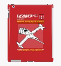 Swordfish Service and Repair Manual iPad Case/Skin