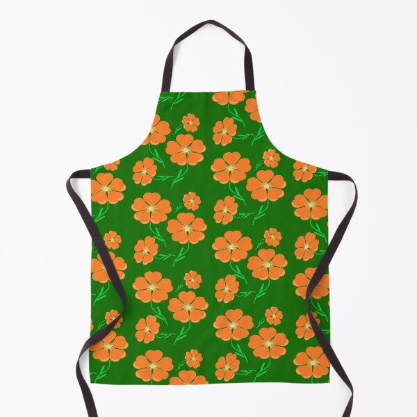 Item preview, orange flowers designed and sold by miaterinka.