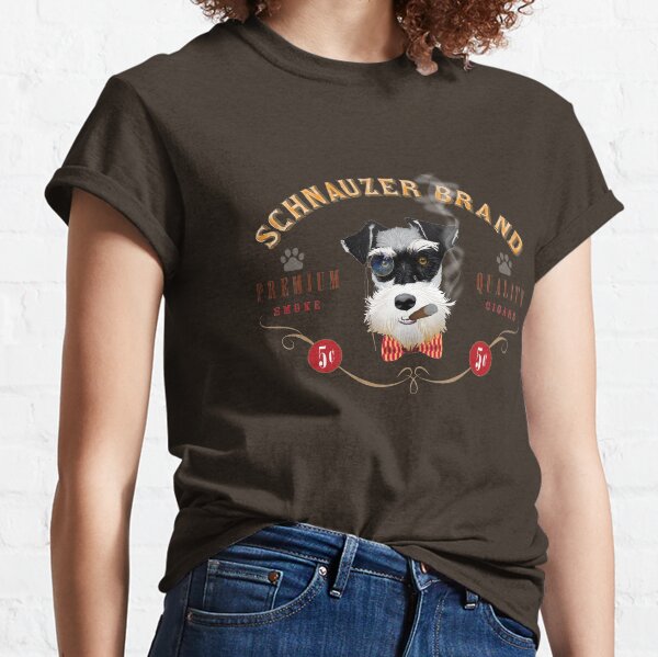 Schnauzer Brand Cigars Classic T-Shirt