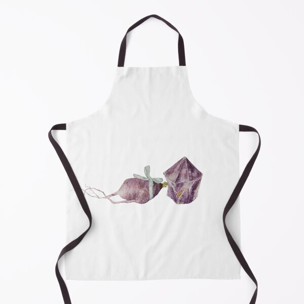 Item preview, Leg radish and her amethyst friend (gouache and watercolor) designed and sold by OcasionlSnkrddl.