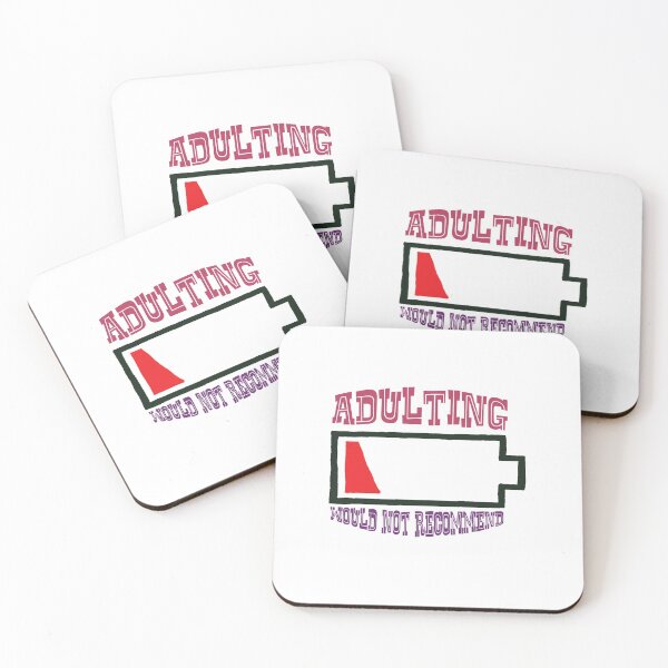 Item preview, Adulting Would Not Recommend designed and sold by RagnarHouse.