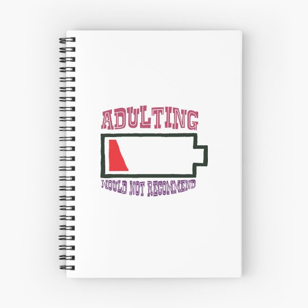 Item preview, Adulting Would Not Recommend designed and sold by RagnarHouse.