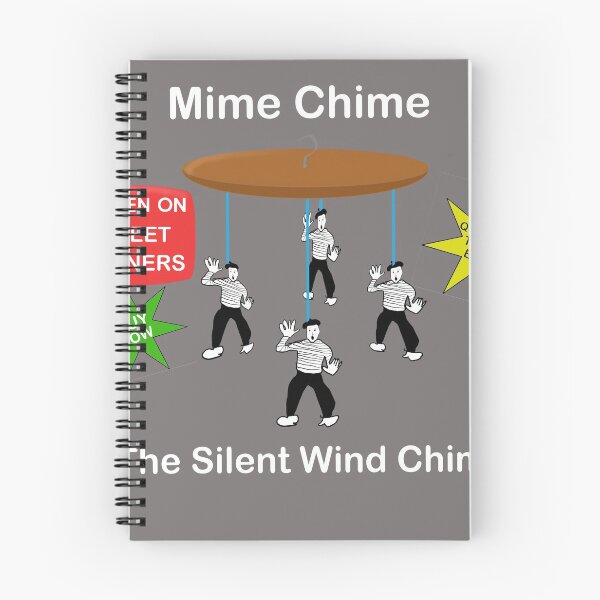 Item preview, Mime Chime the silent wind chime designed and sold by RickPostCo.