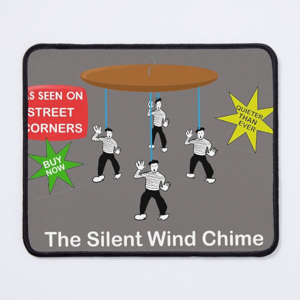 Item preview, Mime Chime the silent wind chime designed and sold by RickPostCo.