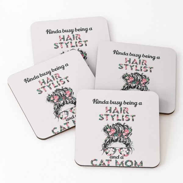 Artikelvorschau, Hair stylist and cat mom gifts entworfen und verkauft von chrlalexandru.