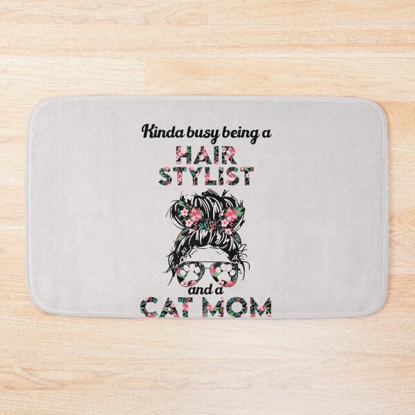 Item preview, Hair stylist and cat mom gifts designed and sold by chrlalexandru.