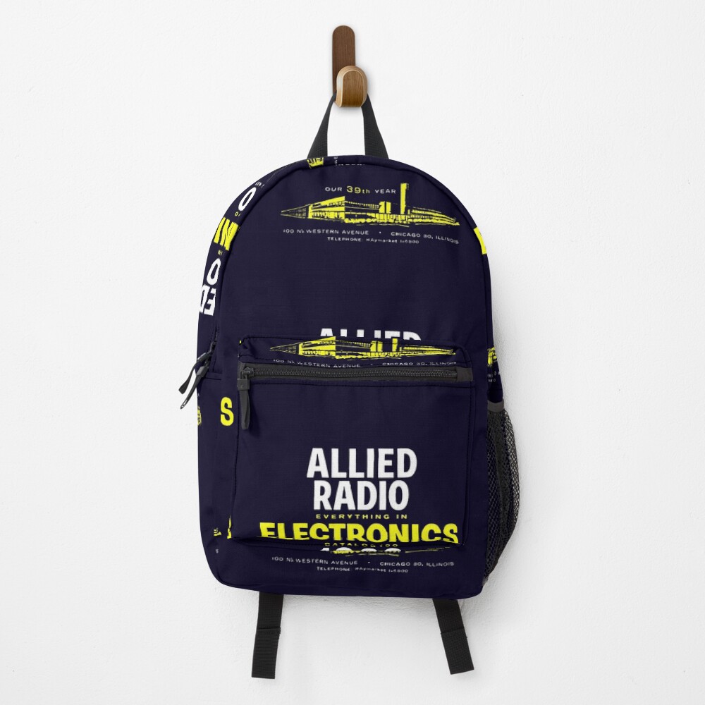 Item preview, Backpack designed and sold by ThrowbackAds.
