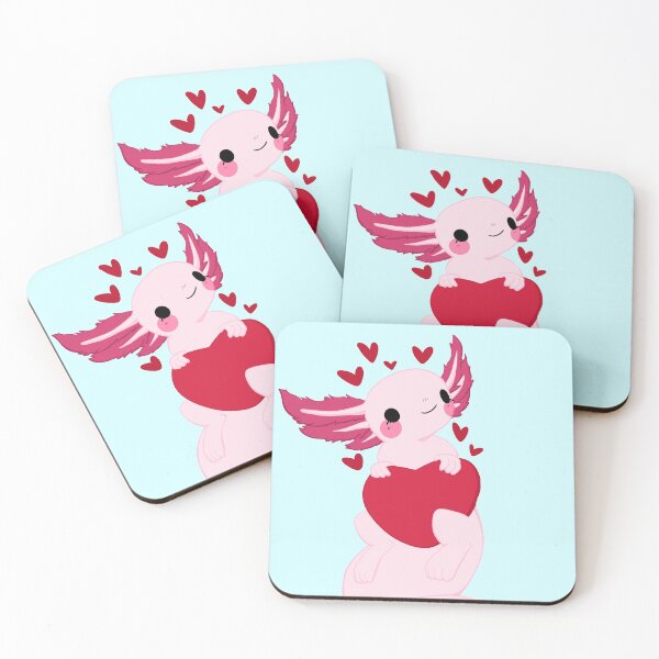 Item preview, Axolotl heart designed and sold by genosroootbeer.