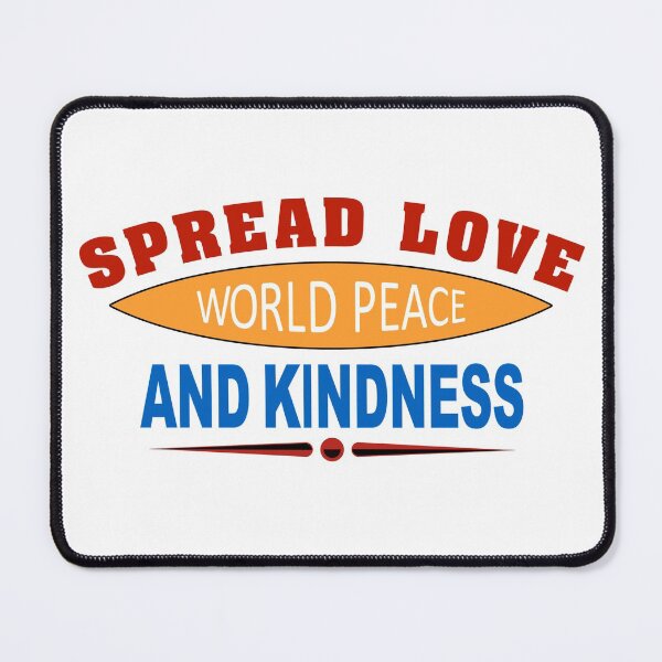 Item preview, Spread Love World Peace And Kindness Worldwide Slogan designed and sold by uta917.
