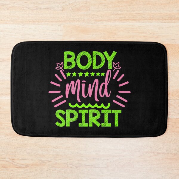 Item preview, Body Mind Spirit Yoga Quotes designed and sold by D3monic.