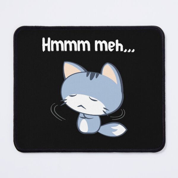Item preview, funny meh cat designed and sold by Seekdesigns6.