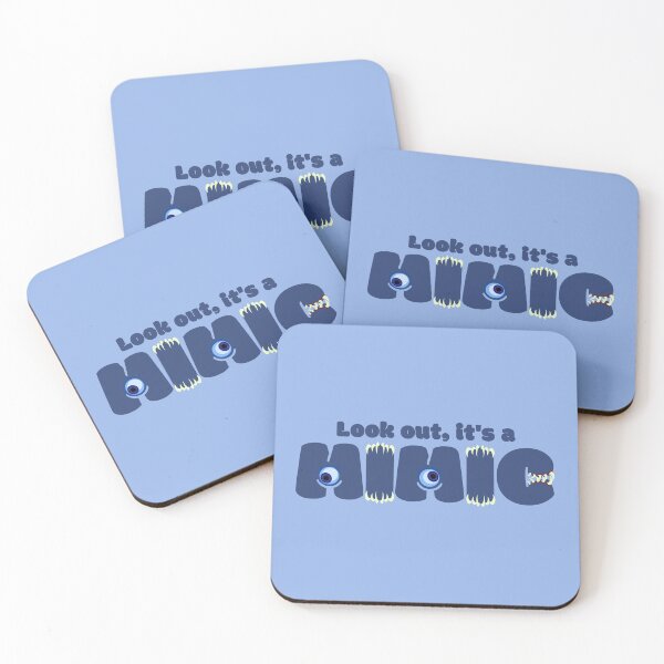 Item preview, Look Out, it's a MIMIC! (Blue Edition) designed and sold by Spammabelle.