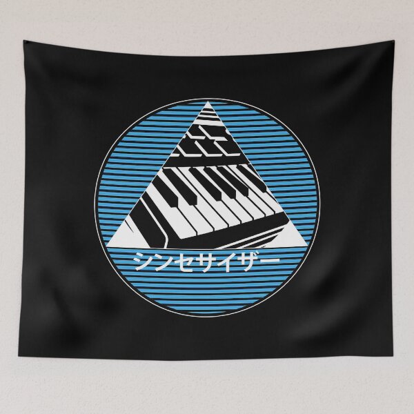 Item preview, Synthesizer City - Blue designed and sold by ansum.