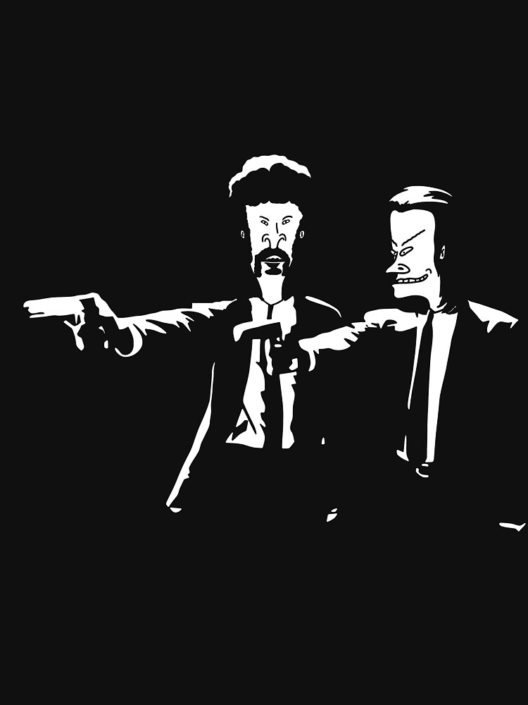 Beavis & Butthead Pulp Fiction by pixel-designs