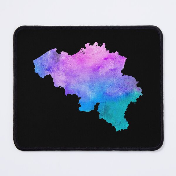 Item preview, Belgium Watercolor Map - Belgian designed and sold by MountainD.