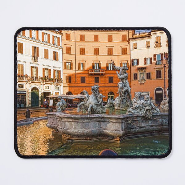 Item preview, Neptune Fountain on Piazza Navona - Impressions Of Rome designed and sold by Georgia Mizuleva.