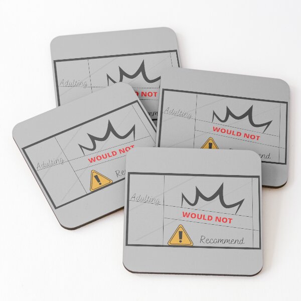 Item preview, Adulting Would Not Recommend designed and sold by MashionDesign.