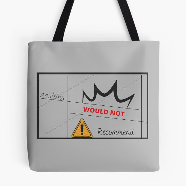 Item preview, Adulting Would Not Recommend designed and sold by MashionDesign.