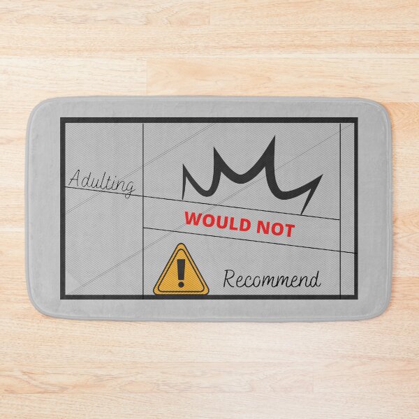 Item preview, Adulting Would Not Recommend designed and sold by MashionDesign.