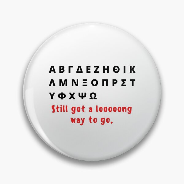 Item preview, Still a long way to go. Covid variant Greek alphabet Design. designed and sold by HermitAlley.