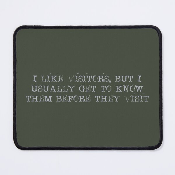 Item preview, I like visitors. designed and sold by inkset.