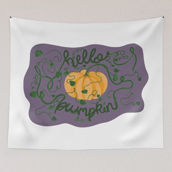 Item preview, Hello Pumpkin Purple designed and sold by DesignsByJaycee.