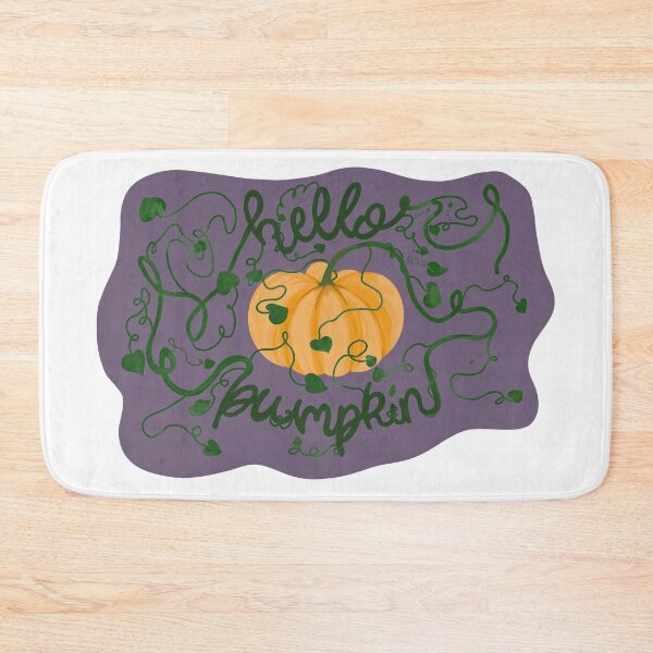 Item preview, Hello Pumpkin Purple designed and sold by DesignsByJaycee.