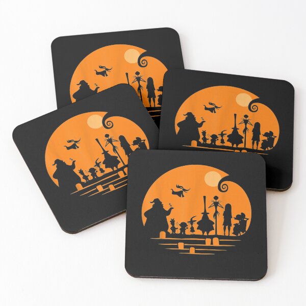 Item preview, The Nightmare Before Christmas Halloween Silhouette designed and sold by cierramwrigh.