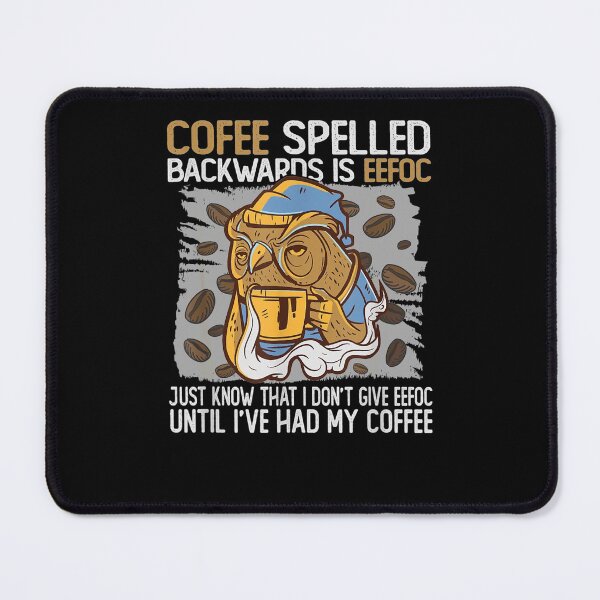Item preview,  Coffee Retro Spelled Backwards Eeffoc designed and sold by leonavi.