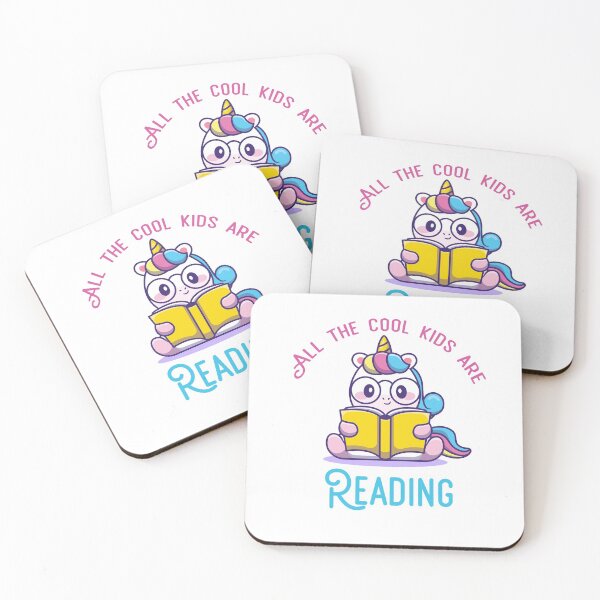 Item preview, all the cool kids are reading - reading kids designed and sold by cruzzcreation.
