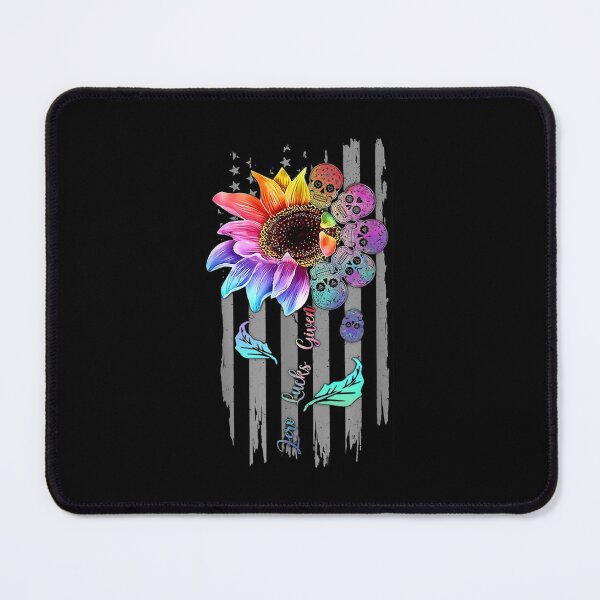 Item preview,  Zero Lucks Given Sunflower Sugar Skull designed and sold by leonavi.