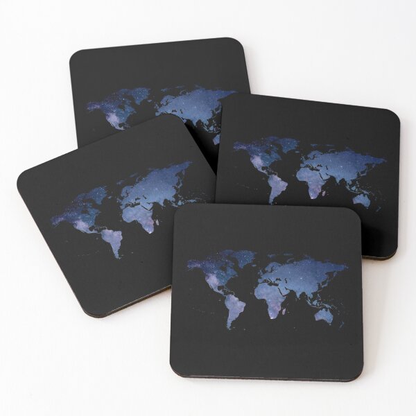 Item preview, Cosmic World Map designed and sold by Kiki Art.