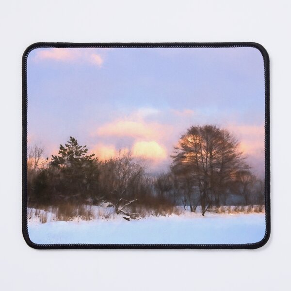Item preview, Watercolor Winter - Colorful Day on the Lake designed and sold by Georgia Mizuleva.
