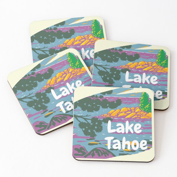 Artikelvorschau, South Lake Tahoe, eine kalifornische Ferienstadt am Lake Tahoe entworfen und verkauft von Red-ElYoubi.