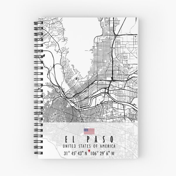 Item preview, EL PASO MAP USA designed and sold by hatimelhag.