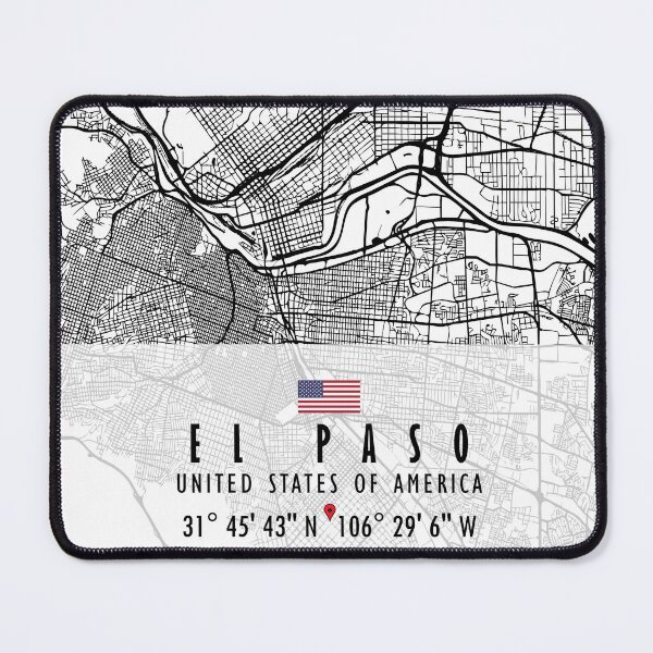 Item preview, EL PASO MAP USA designed and sold by hatimelhag.